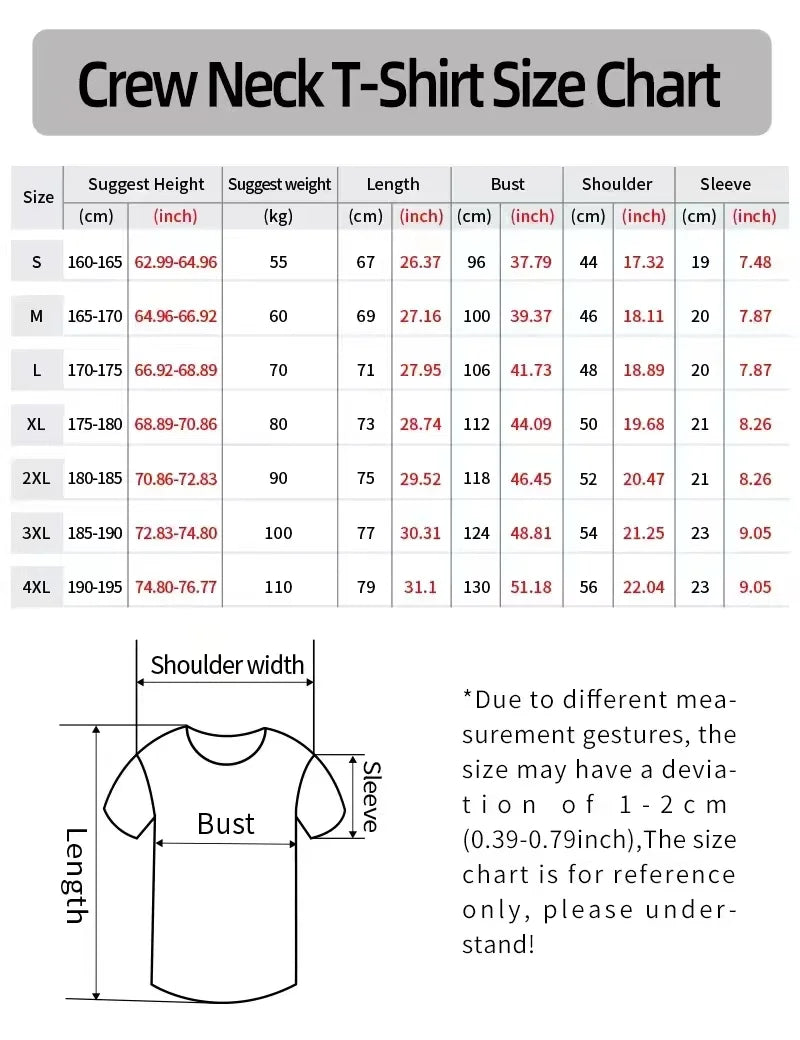 2025 Tide Brand Printing Summer Loose Casual Retro Men's and Women's Pure Ins Short-sleeved Comfortable and Breathable T-shirt