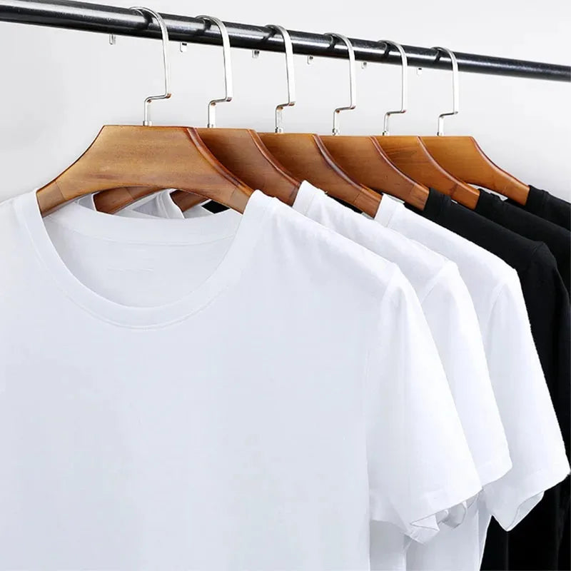 Y2k Europe and The United States New Summer Men T-shirt Portrait Printed Harajuku Hip Hop Personality Fashion Couple Shirt
