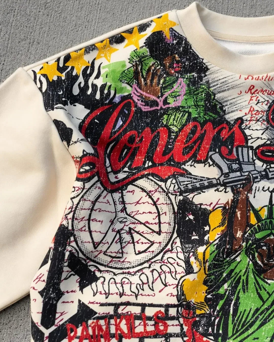 Streetwear Y2k T Shirt New Trend Hip Hop Graffiti Large Graphic Print Design Shirt Harajuku Retro Oversized Loose T Shirt Tops